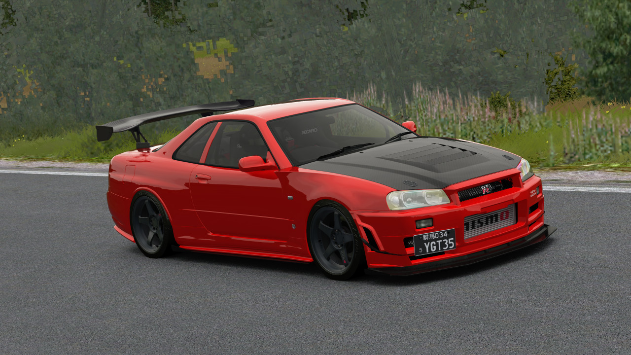 Nissan Skyline GTR R34 V-spec Nur 2 Yigithan Makina